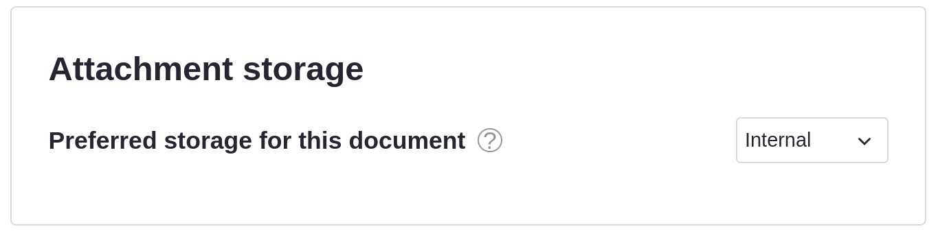 attachment-storage-setting