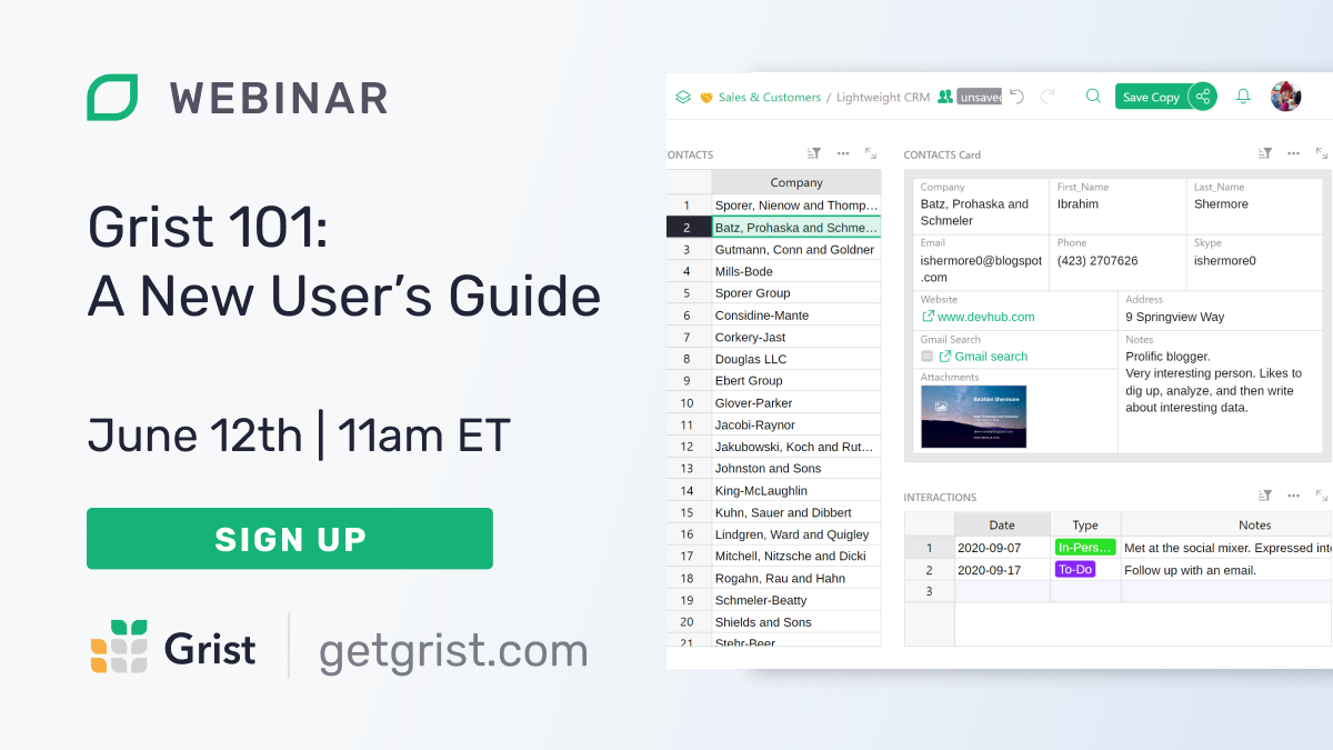 Grist 101 webinar